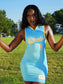 The Jersey Dress - Sky